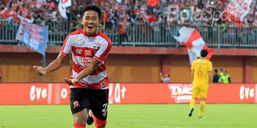 Tak Mau Disebut Supersub, Winger Madura United Ini Beri Pesan pada Pemain Muda