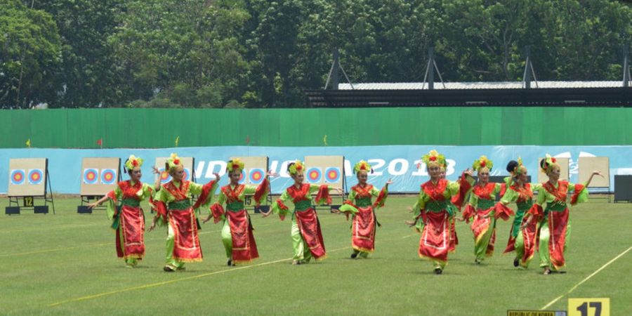 Panahan Asian Para Games 2018 - Tari Lenggang Betawi Hibur Para Atlet