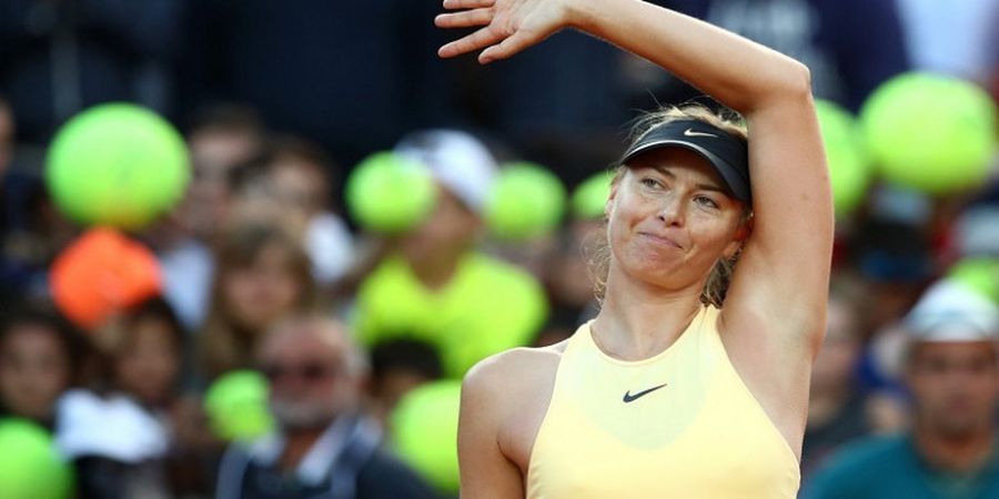 Rome Open 2018 - Sukses Tembus 8 Besar, Maria Sharapova Mulai Puas dengan Penampilannya