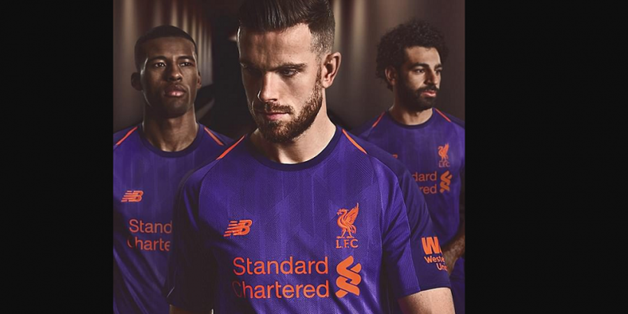 Warna Baru Hiasi Baju Perang Liverpool untuk Kompetisi 2018-2019