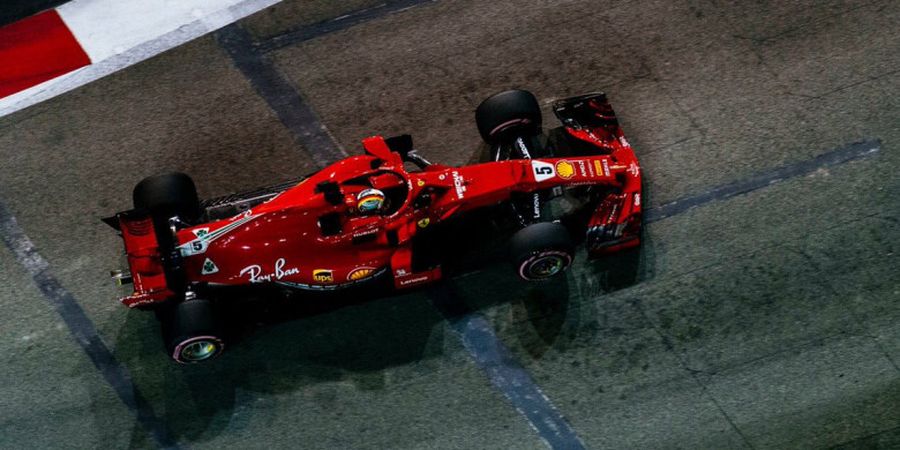 Hasil FP3 F1 GP Singapura 2018 - Jelang Kualifikasi, Duo Ferrari Unggul Mercedes dan Red Bull Racing