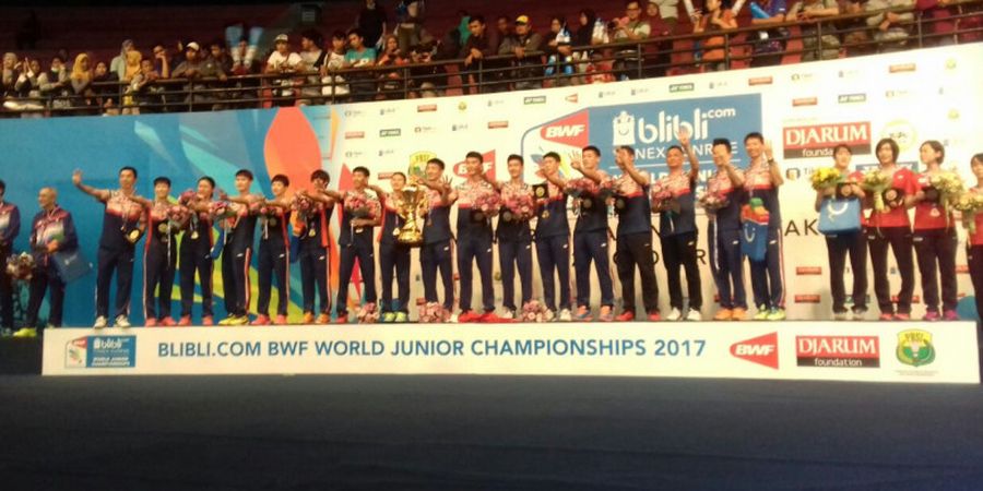 WJC 2017 - Raih Gelar Juara Ke-12, Ini Resep Kontingen China yang Bisa Ditiru Oleh Indonesia