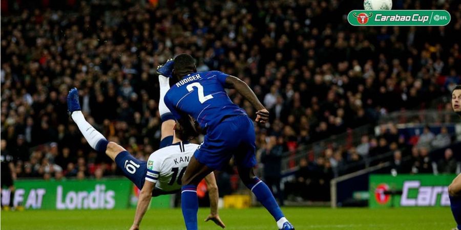 Tendangan Salto Sampai Gol Penalti, Harry Kane Pahlawan Tottenham Saat Lawan Chelsea