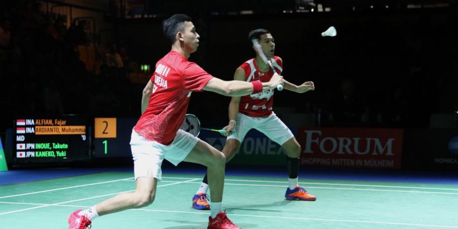 Piala Thomas 2018 - Fajar/Rian Pastikan Tiket Perempat Final bagi Indonesia