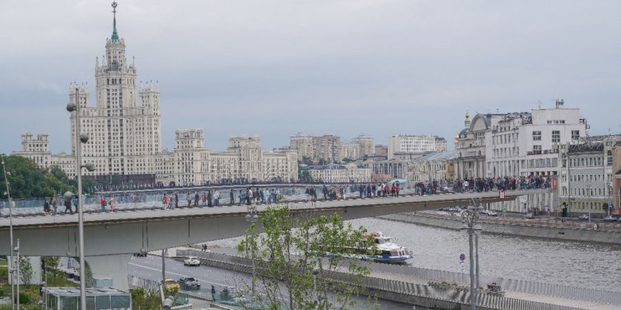 Menyusuri Zaryadye Park, Taman Paling Modern di Rusia