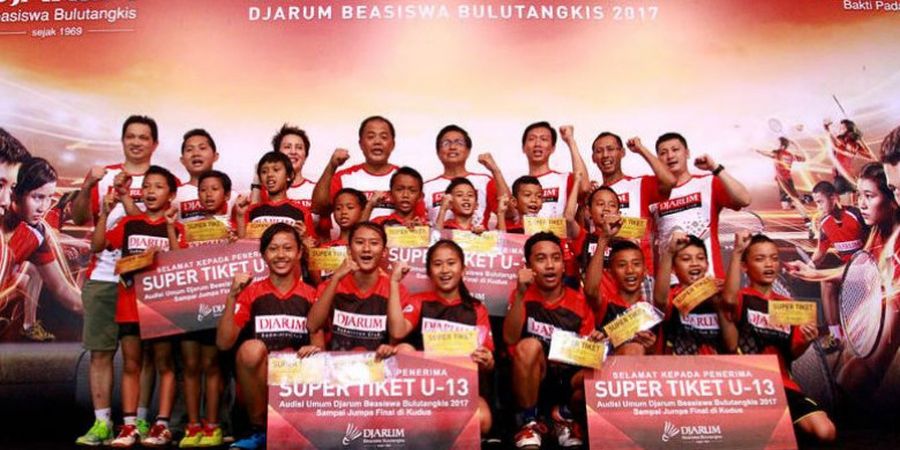 Inilah Jumlah Peserta yang Lolos Tahap Dua Audisi Bulutangkis Djarum 2017