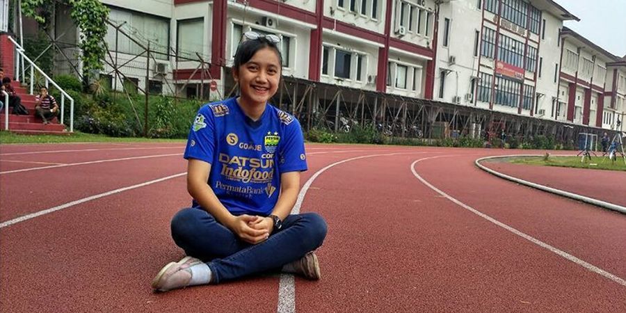 Demi Persib Bandung, Wasit Cantik Ini Rela Tanggalkan Cita-cita