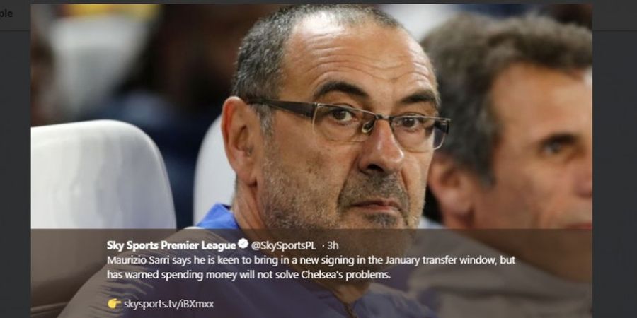 Perburuk Keadaan, Sarri Perlakukan Satu Pemain Chelsea sebagai 'Hantu'