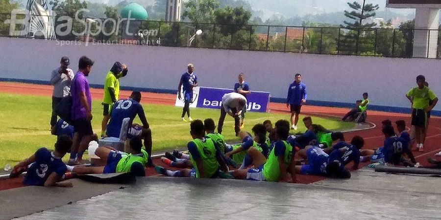 Persib Kedatangan Satu Wajah Baru dalam Sesi Latihan