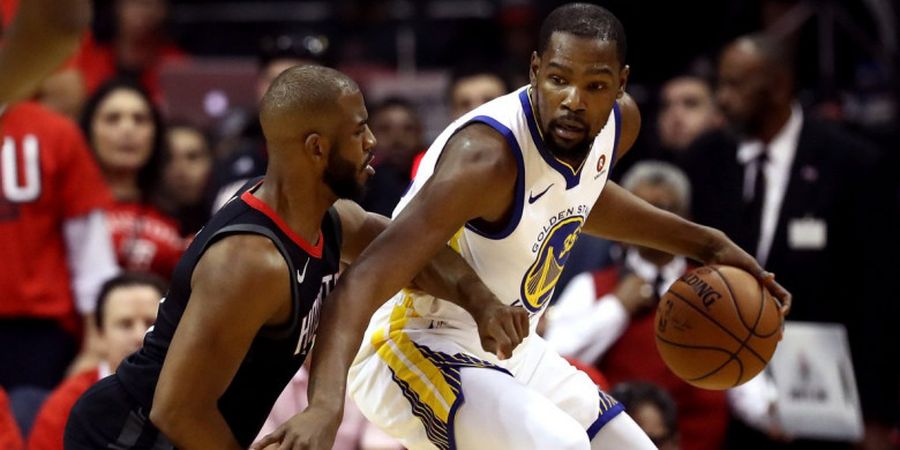 Final Wilayah NBA - Main Lebih Kolektif, Warriors Sukses Curi Kemenangan dari Kandang Rockets