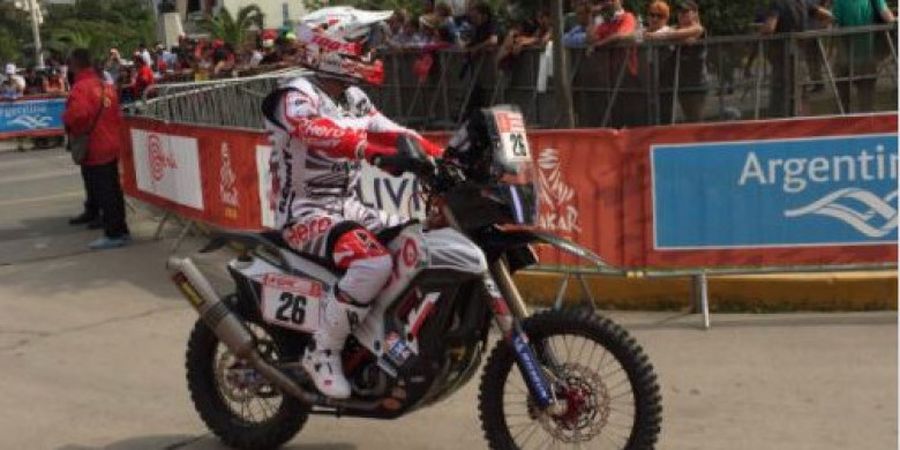 Hari Pertama Lomba Reli Dakar, Pebalap Portugal Salah Mendarat