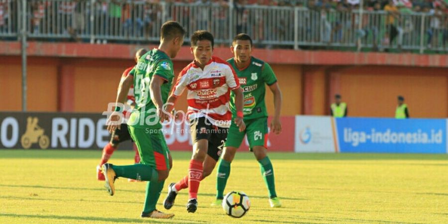 Madura United Vs PSMS Medan - Skor Tipis Cukup Buat Laskar Sape Kerrab Meraih 3 Poin