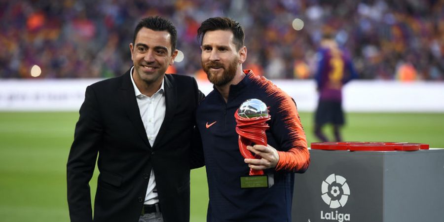 Xavi Hernandez: Insya Allah Lionel Messi Bertahan di Barcelona