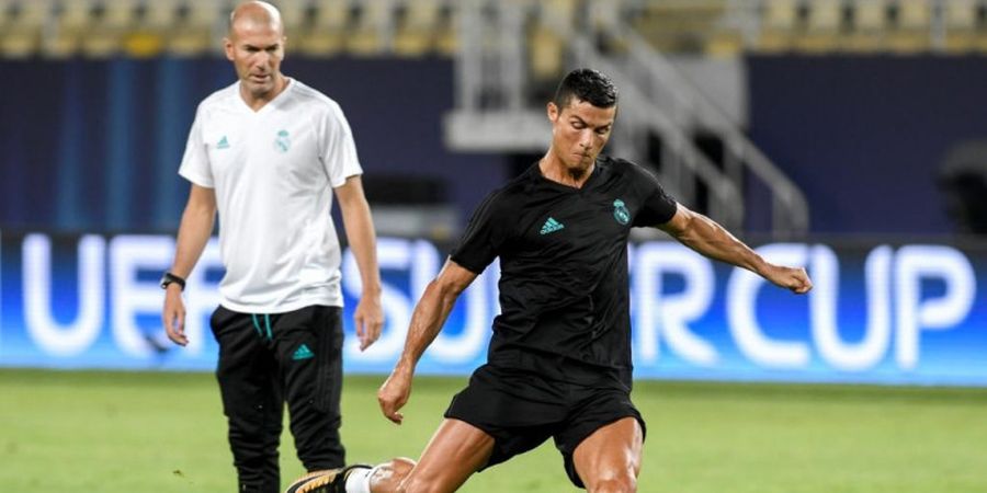 Zinedine Zidane Pastikan Cristiano Ronaldo Akan Bermain 90 Menit Saat Real Madrid Menjamu Fiorentina