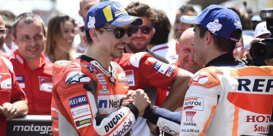 Relasi Marc Marquez dan Jorge Lorenzo Bakal Memburuk pada Musim Depan