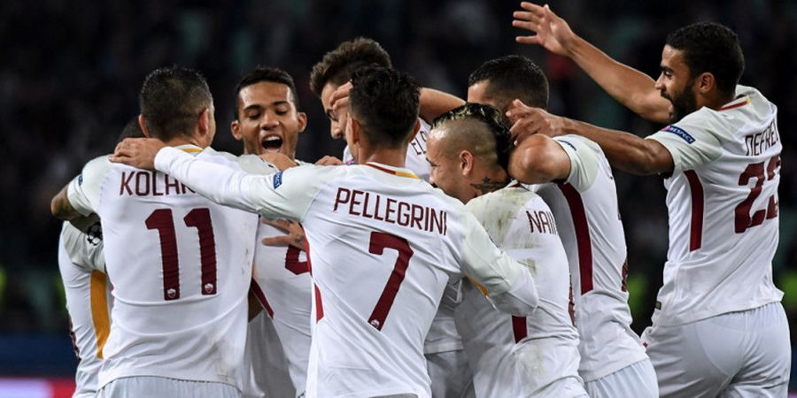 Hasil Liga Champions - Performa Merosot di Babak Kedua, Roma Menang Tipis atas Qarabag