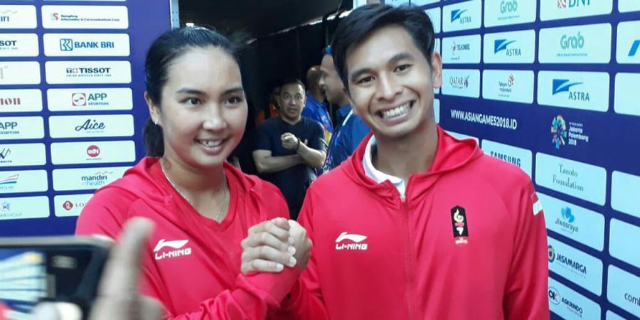 Tenis Asian Games 2018 - Christopher Rungkat/Aldila Sutjiadi Lolos Final, Medali Emas di Depan Mata