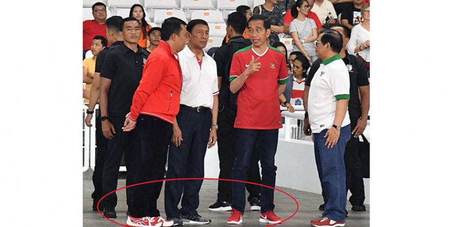 Presiden Jokowi Berikan Bonus untuk Atlet Indonesia, Netizen: Sepatunya Keren!