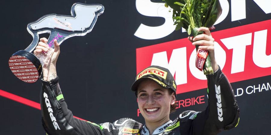 Begini Komentar Rider Cantik setelah Kembali Menangi Balapan WorldSSP300