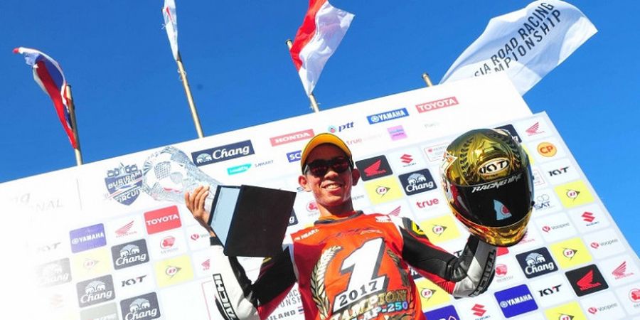 Gerry Salim Raih Podium Ke-3 pada Balapan Terakhir ARRC 2017