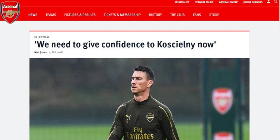 Kabar Terkini Laurent Koscielny Usai Absen 7 Bulan Bela Arsenal