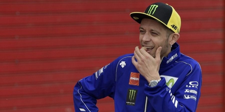 Beginilah Ekspresi Valentino Rossi Ketika Melihat Balapannya Sendiri