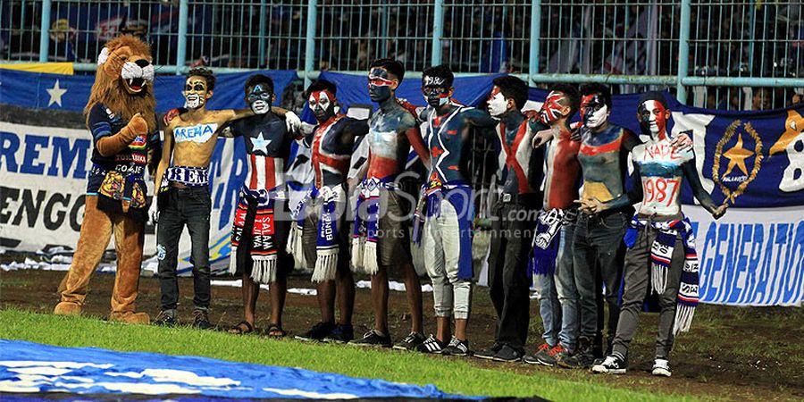 Aremania Meriahkan Launching Singo Edan, Apa yang Dilakukan?