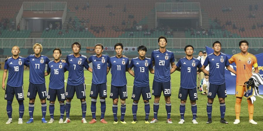 Jepang Berpeluang Besar Kawinkan Dua Medali Emas di Sepak Bola Asian Games 2018