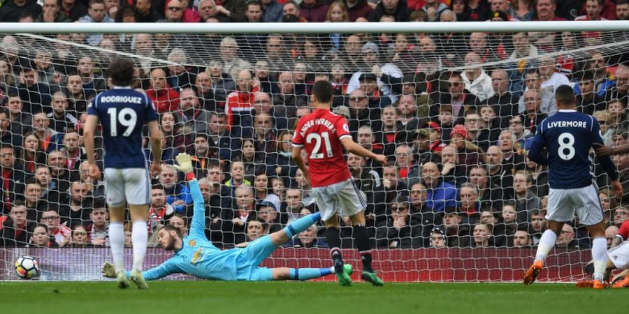 Babak I Manchester United Vs West Brom - Diwarnai Percobaan Gol Tangan Tuhan, Kedua Tim Masih Buntu di Penyelesaian Akhir