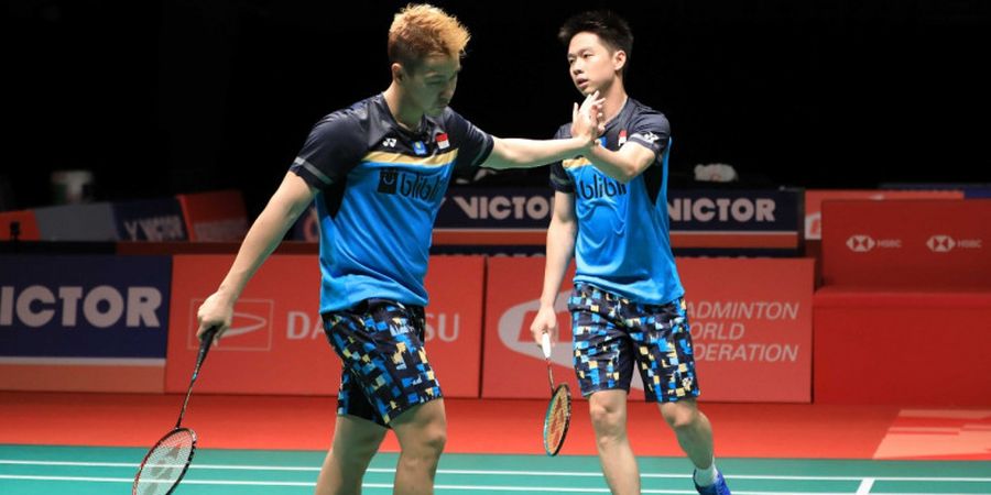 Hasil Indonesia Open 2019 - Marcus/Kevin Lolos Lewat Aksi Comeback Manis