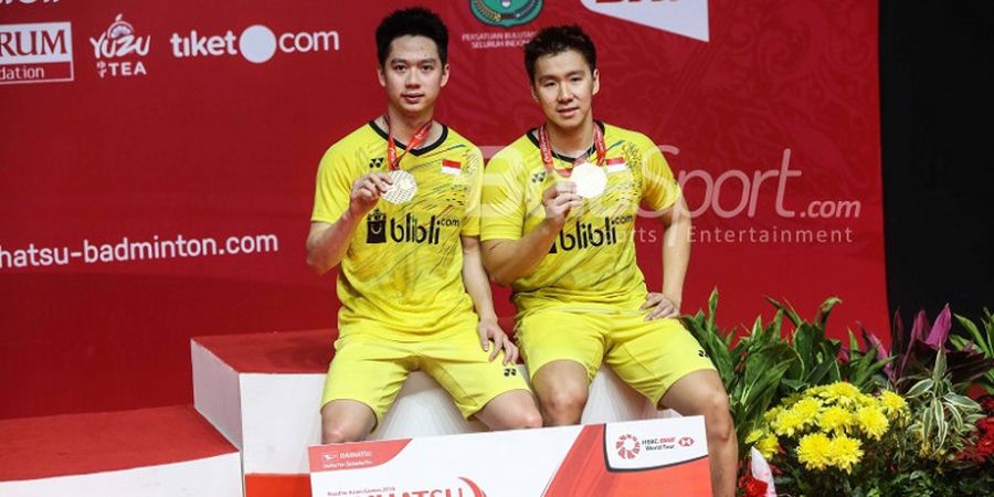 Ulangi Sukses Tahun Lalu, Marcus Gideon/Kevin Sanjaya Ciptakan Hat-trick Juara di Awal Tahun