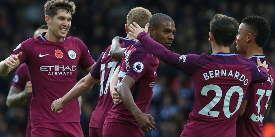 Link Streaming dan Hasil Babak Pertama West Bromwich Albion Vs Manchester City - Saling Kejar Gol The Citizens Unggul di Babak Pertama