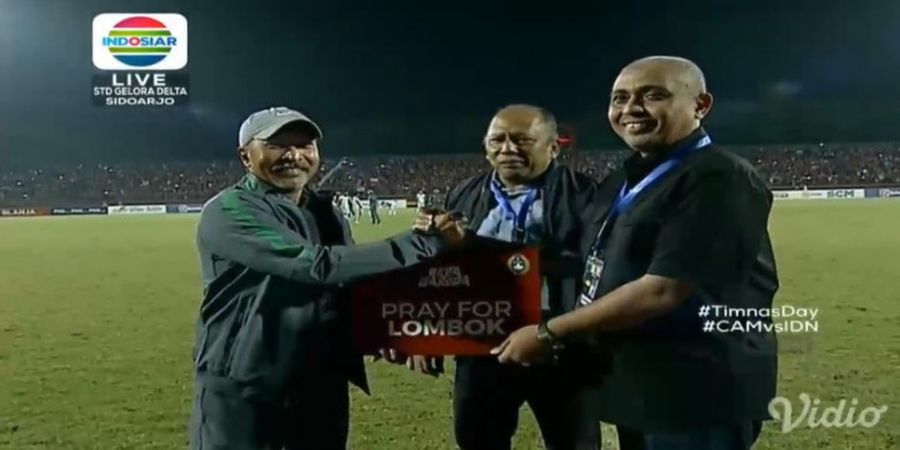 VIDEO - Bikin Haru, Torehan Sempurna Timnas U-16 Indonesia untuk Korban Gempa Lombok