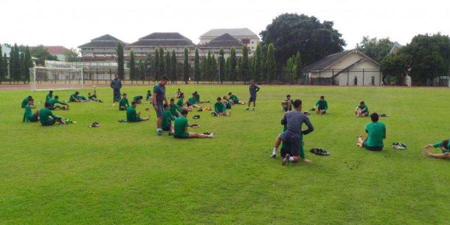 Selain Berlatih Teknik Sepak Bola, Timnas Indonesia U-19 juga Berlatih Berbicara, Untuk Apa ?