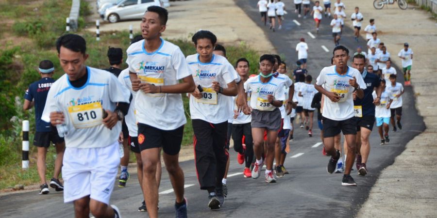 Sejumlah Artis Papan Atas Tanah Air Semangati Warga Lokal di Blibli Mekaki Marathon