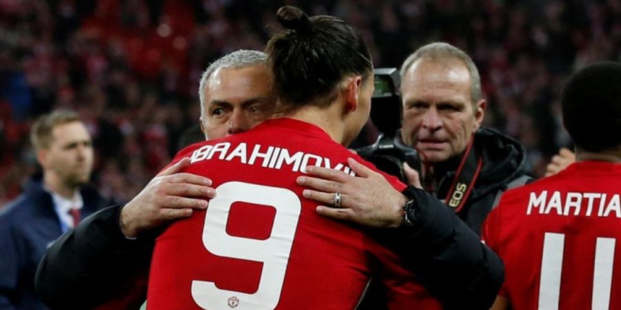 Diputus Kontrak Manchester United, Zlatan Ibrahimovic Akui Kangen Jose Mourinho