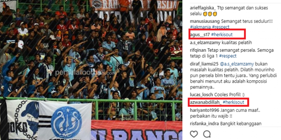 Tagar HerikisOut Bertebaran di Media Sosial Persela Lamongan, Ini Sebabnya