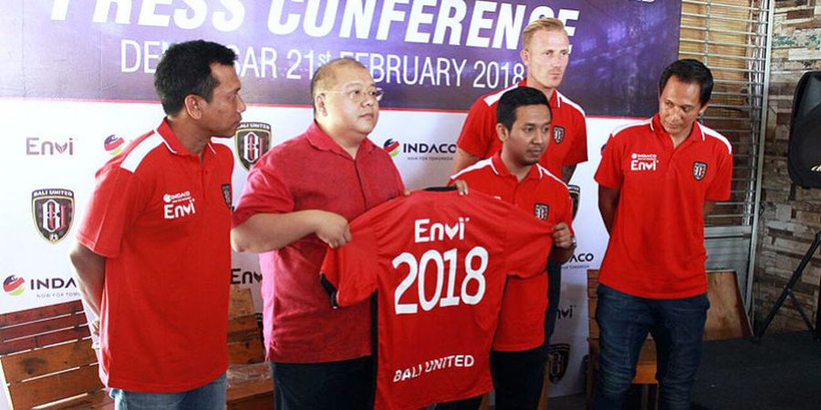 Indaco Kembali Mensponsori Bali United untuk 3 Musim Ke Depan