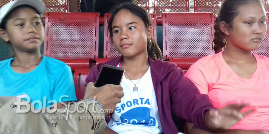 Petenis Putri Cilik Ini Punya Target Tinggi pada Kejurnas Tenis Junior Detec Open 2018