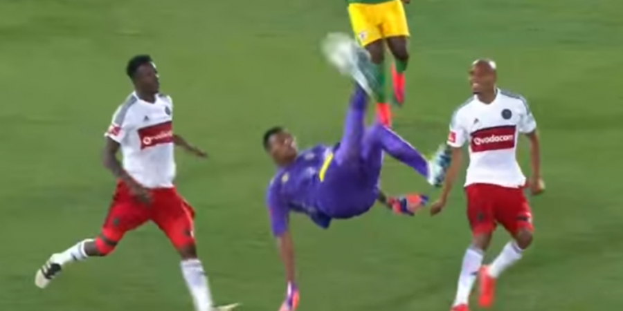 Gol Salto Kiper Afrika Selatan Viral di Media Sosial