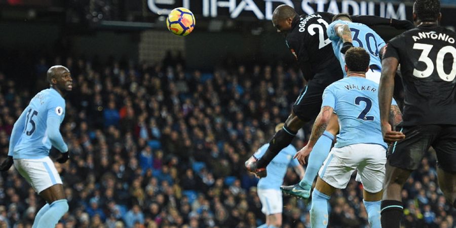 Hasil Babak I - Tampil Mendominasi, Manchester City Justru Tertinggal dari West Ham United