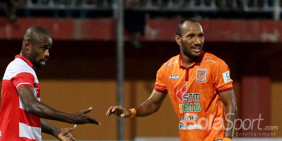 Perseru Vs Borneo FC - Hanya Ada Dua Pemain Cadangan, Bek Tim Tamu Bantah Isu Tak Sedap