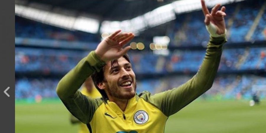 Manchester City Vs Manchester United - David Silva Bawa Misi Penting