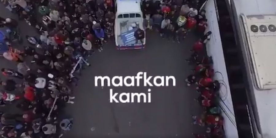 Video Permintaan Maaf Suporter PSS Sleman Bikin Nangis Warganet