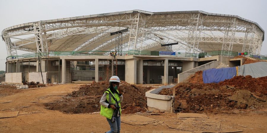 Asian Games 2018 - Renovasi Velodrome di Rawamangun Sudah 68,79 Persen