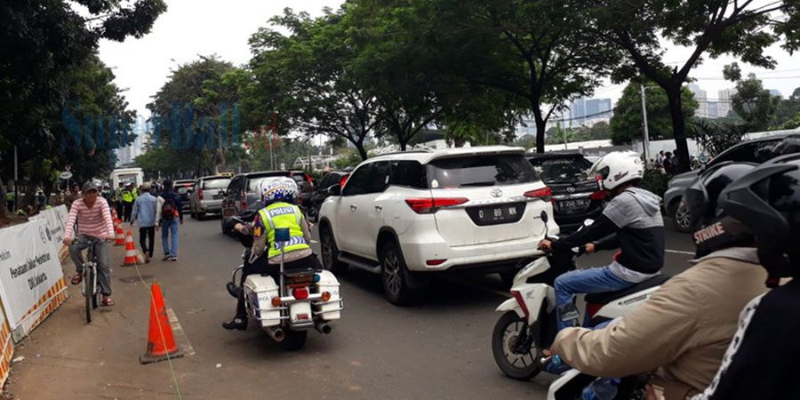 Persija Vs Bali United - Jalanan SUGBK Macet