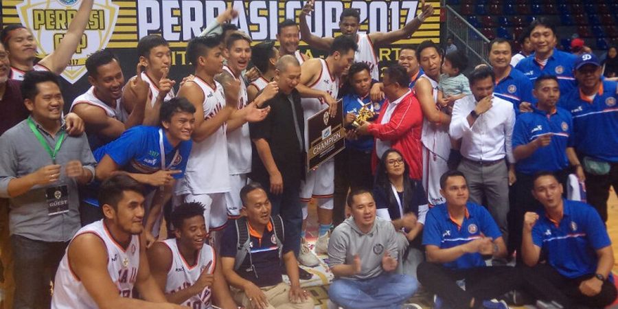 Kalahkan Satria Muda Pertamina Jakarta, Pelita Jaya Jakarta Juarai Perbasi Cup 2017