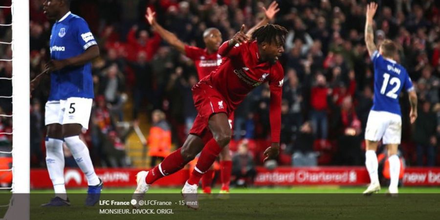 Liverpool Vs Everton - Divock Origi Jadi Pahlawan The Reds dengan Gol Tak Terduga di Menit Akhir Laga