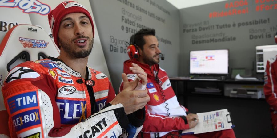 Ini Reaksi Andrea Dovizioso Setelah Tersingkir Lebih Awal dari Perburuan Titel Juara