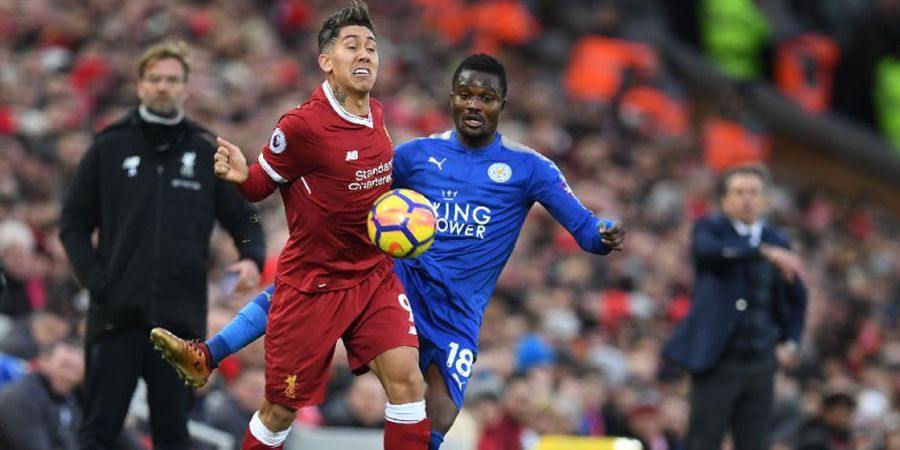 Link Live Streaming dan Hasil Babak I Liverpool Vs Leicester City - Gol Cepat Jamie Vardy Buat The Reds Tertinggal